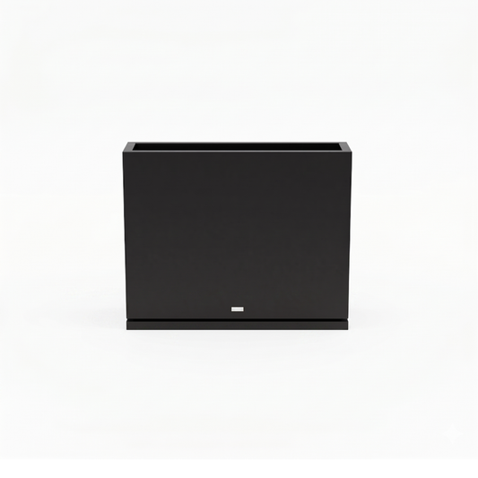 Block Span Black Medium Planter