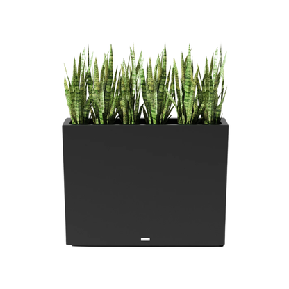 Block Span Black Medium Planter
