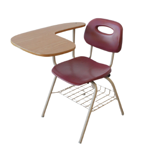 Desk - School Desk w/ Red Chair