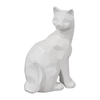 White Cat Sculpture