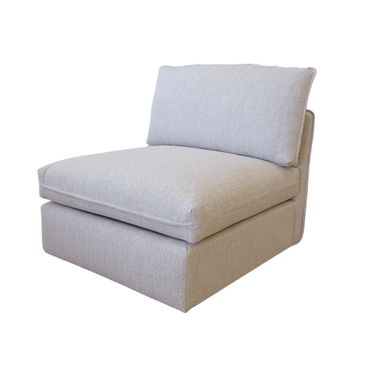 Armless Woodland Lockwood Coin Sofa