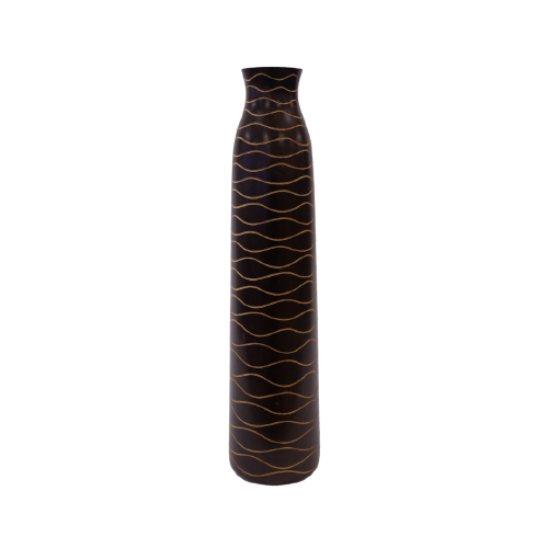 Tall Wood Wave Brown