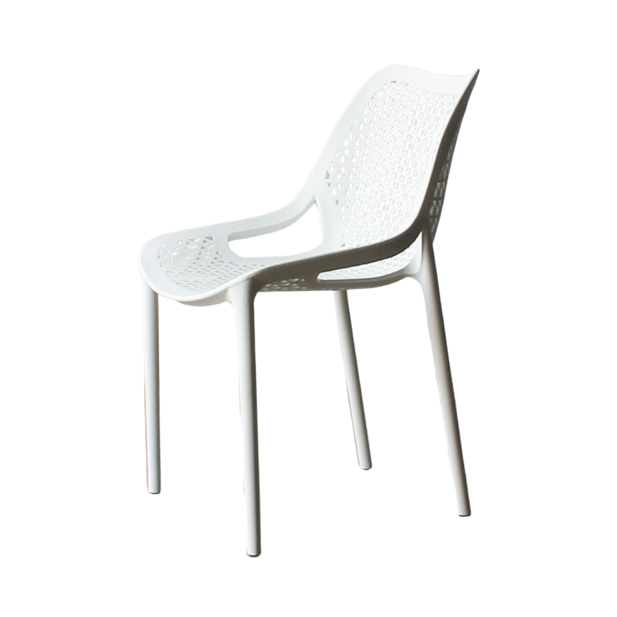 Calypso White Patio Chair
