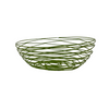 Wire Green Oval Bowl