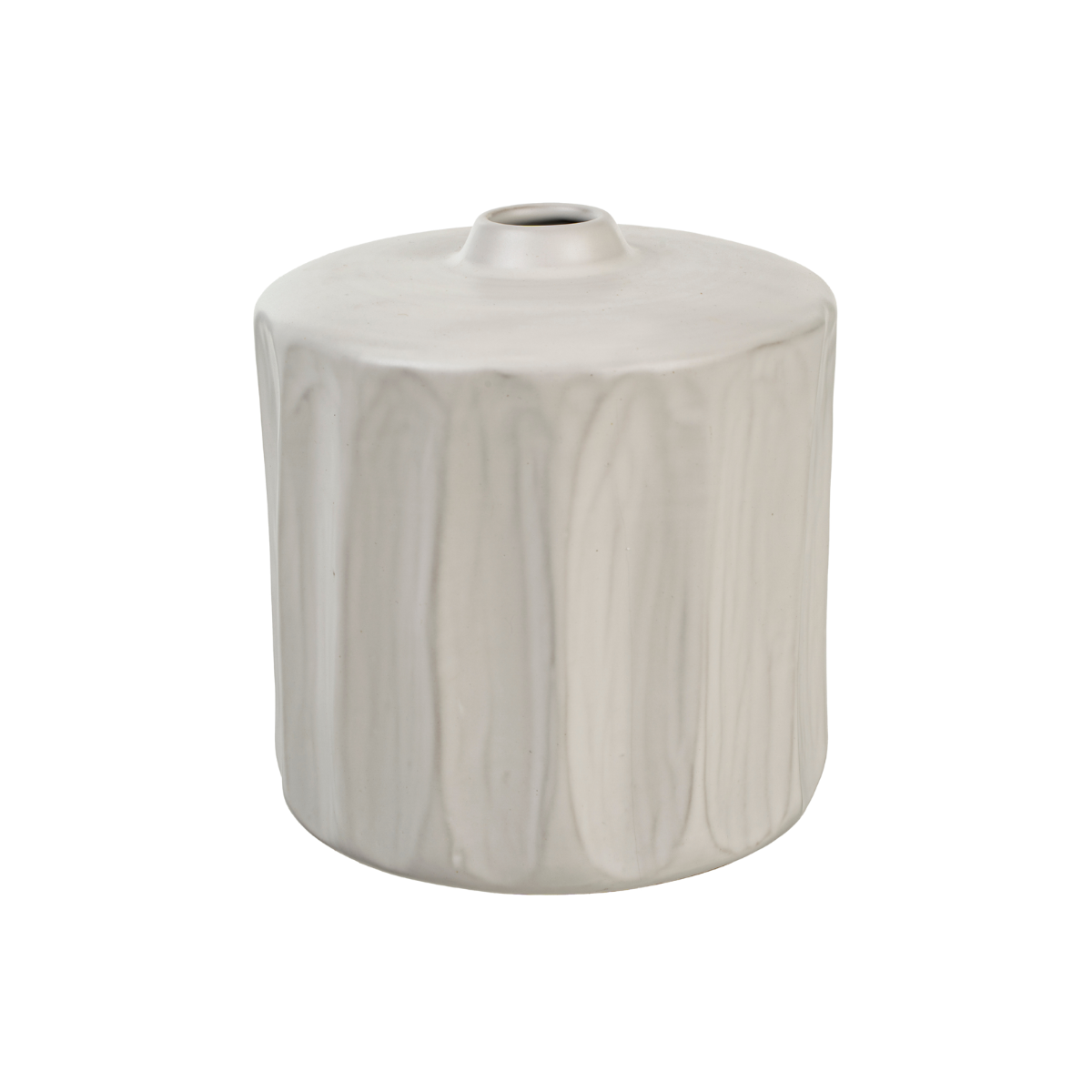 Conifer White Medium Vase