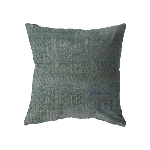 18x18 - Mint Textured Velvet