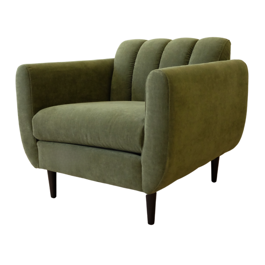 Mollie Julia Chair w/ Espresso Legs