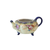 White & Blue Teapot with Flowers