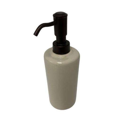 Bath - Soap Pump Shiny Beige