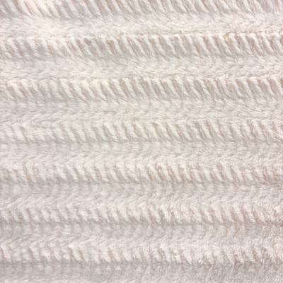 Faux Fur Solid Cream
