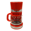 Appliance - Red & Silver Drip Coffee Maker