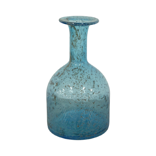 Light Blue Glass Bottle