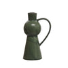 Vase - Stoneware Taper Holder w/ Handle