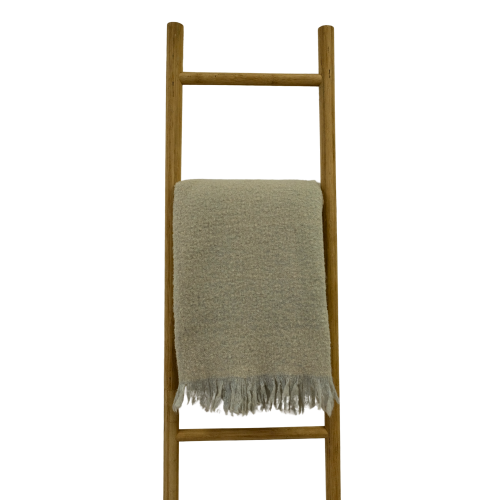 Mohair Light Blue Cream