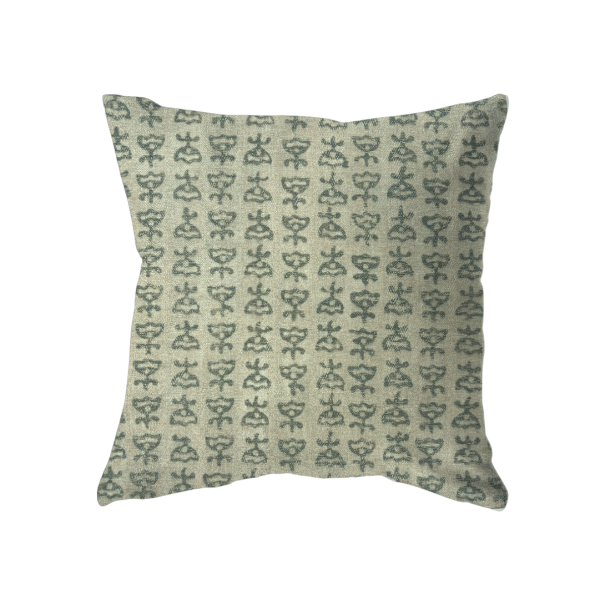 18x18 Arlo Basil with Tribal-Style Print