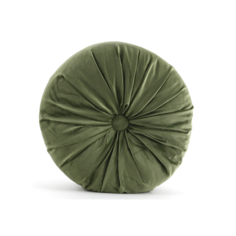 Pillow - Round Olive Green