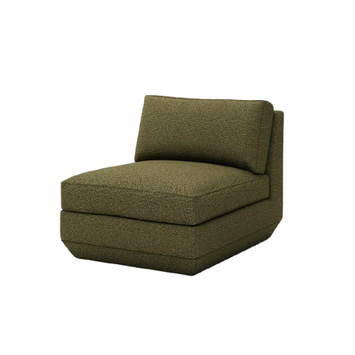 Podium Modular Armless Copenhagen Terra Sofa
