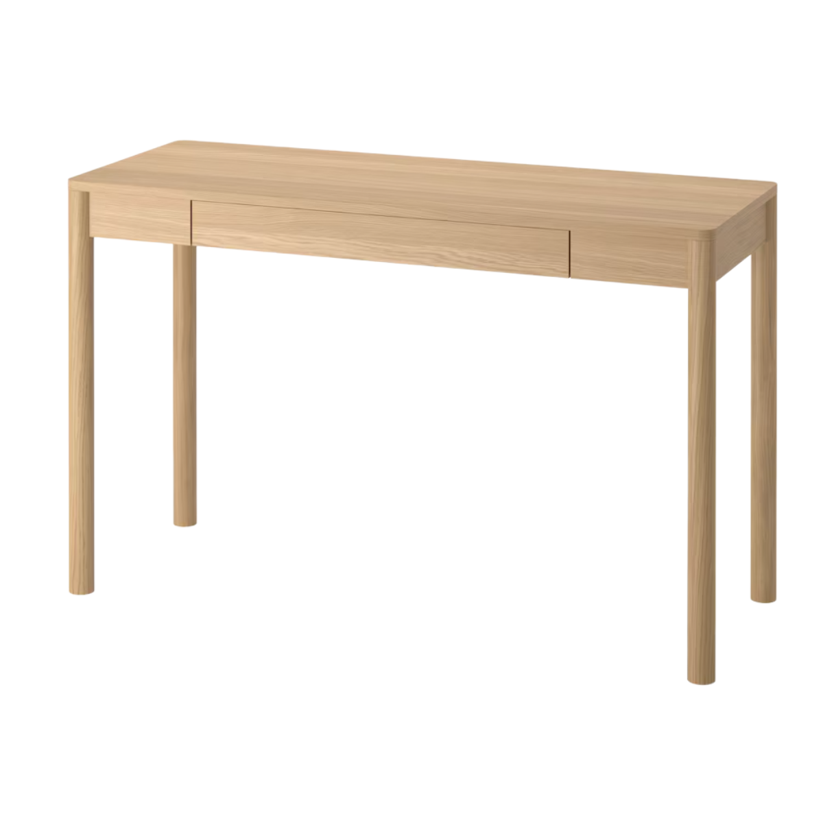 Oak Veneer Large Desk