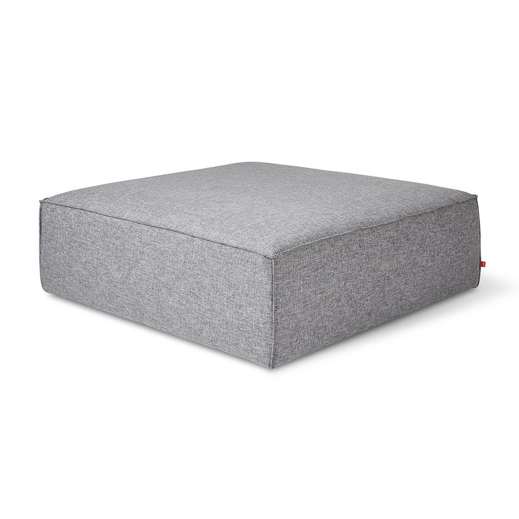 Ottoman - Square Mix Parliament Stone - 37.5¨ Gus Modern
