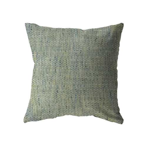 18x18 - Sea Green Herringbone