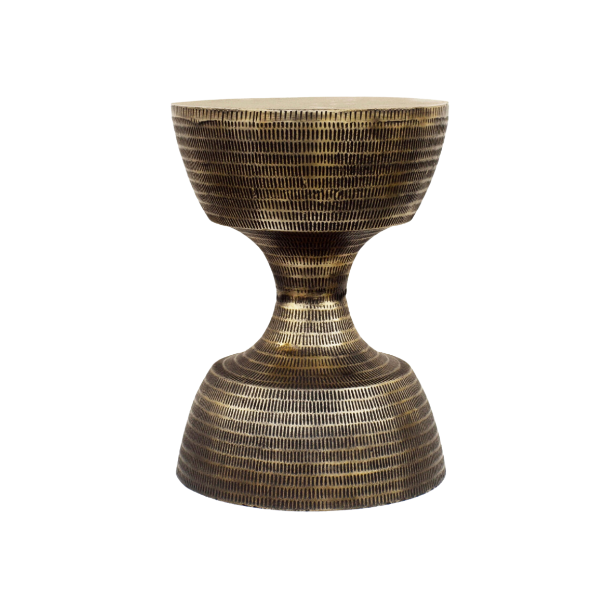 Jeeves Brass Plated Stool
