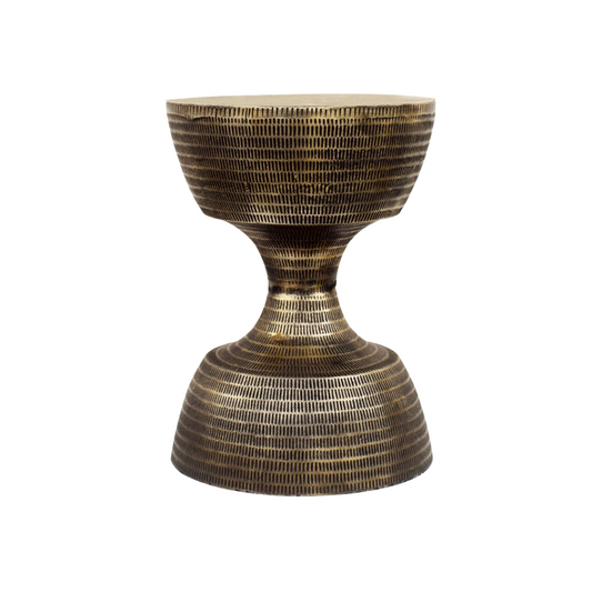 Jeeves Brass Plated Stool