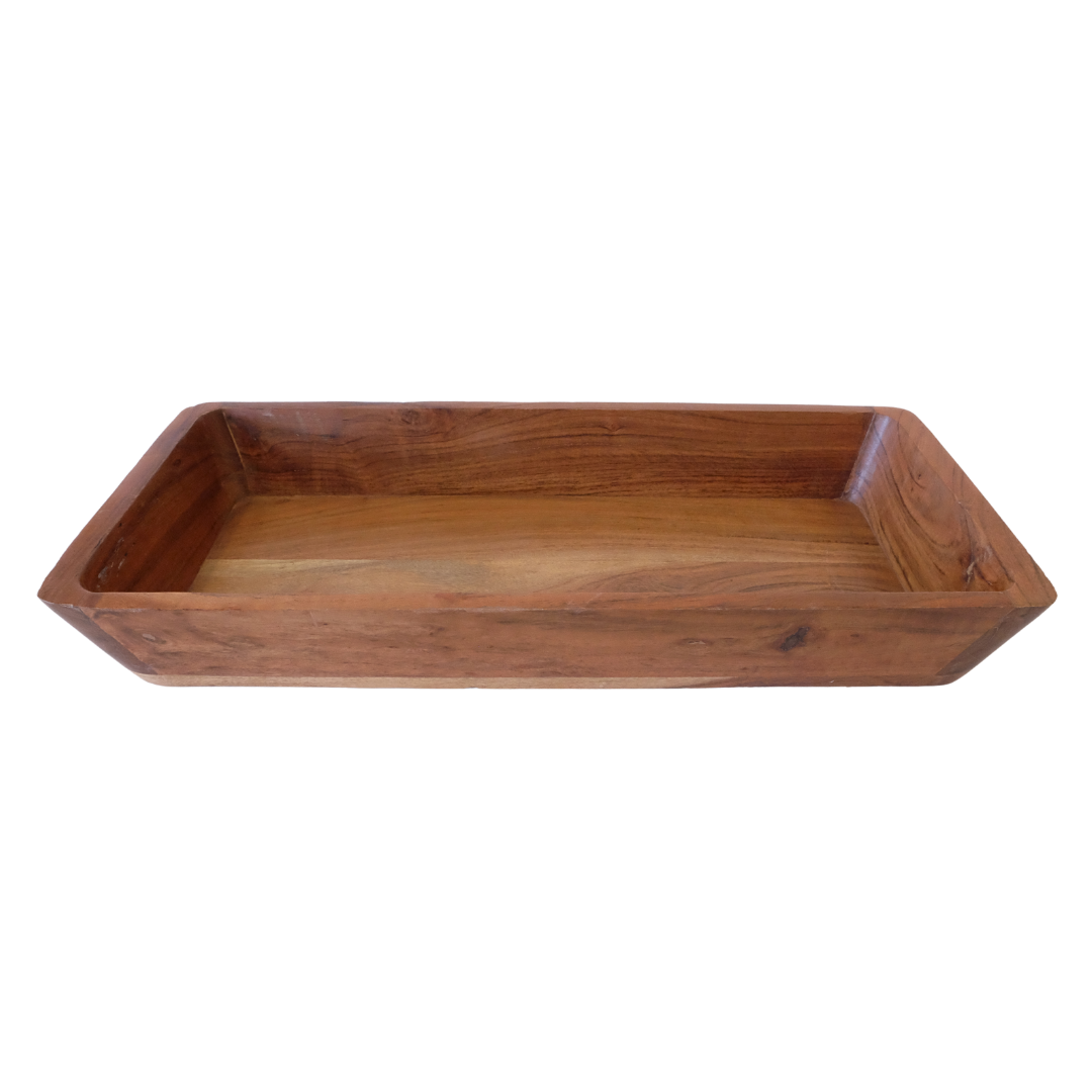 Rectangular Wood Tray