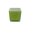 Square Green Candle Holder