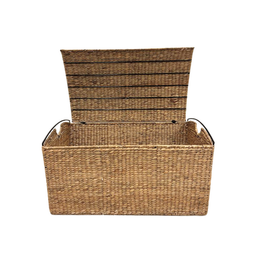 Rattan Weave Storage Basket Large