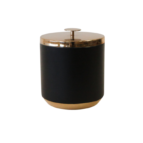 Ice Bucket - Rose Gold & Black
