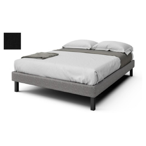 Bed Frame - Queen Breeze 13" Legs Stallion Black