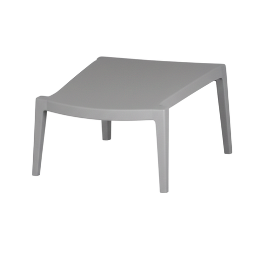 Outdoor Footrest - Plastic Grey