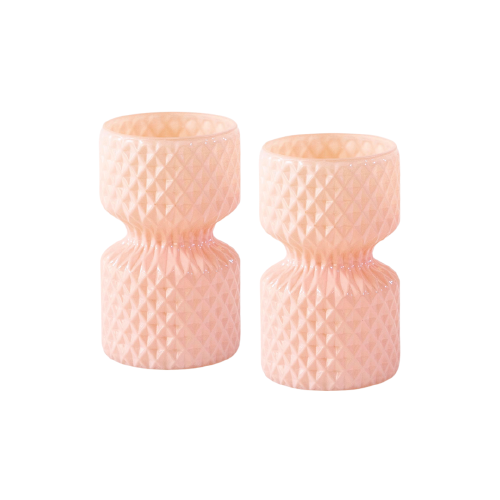 Small Pink Glass Vase