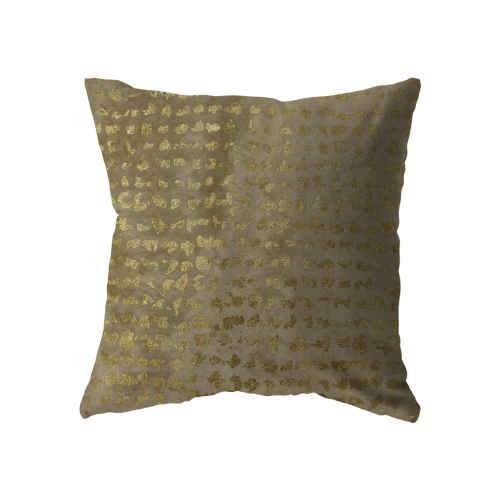 18x18 - Gold Spotted Velvet