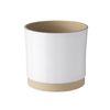 Planter - White, Ceramic, Natural