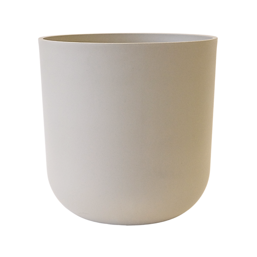 Sand Matte Plastic-Stone Large Planter