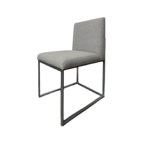 Thames Light Grey Chrome Legs