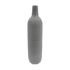 Tall Grey Ceramic Vase