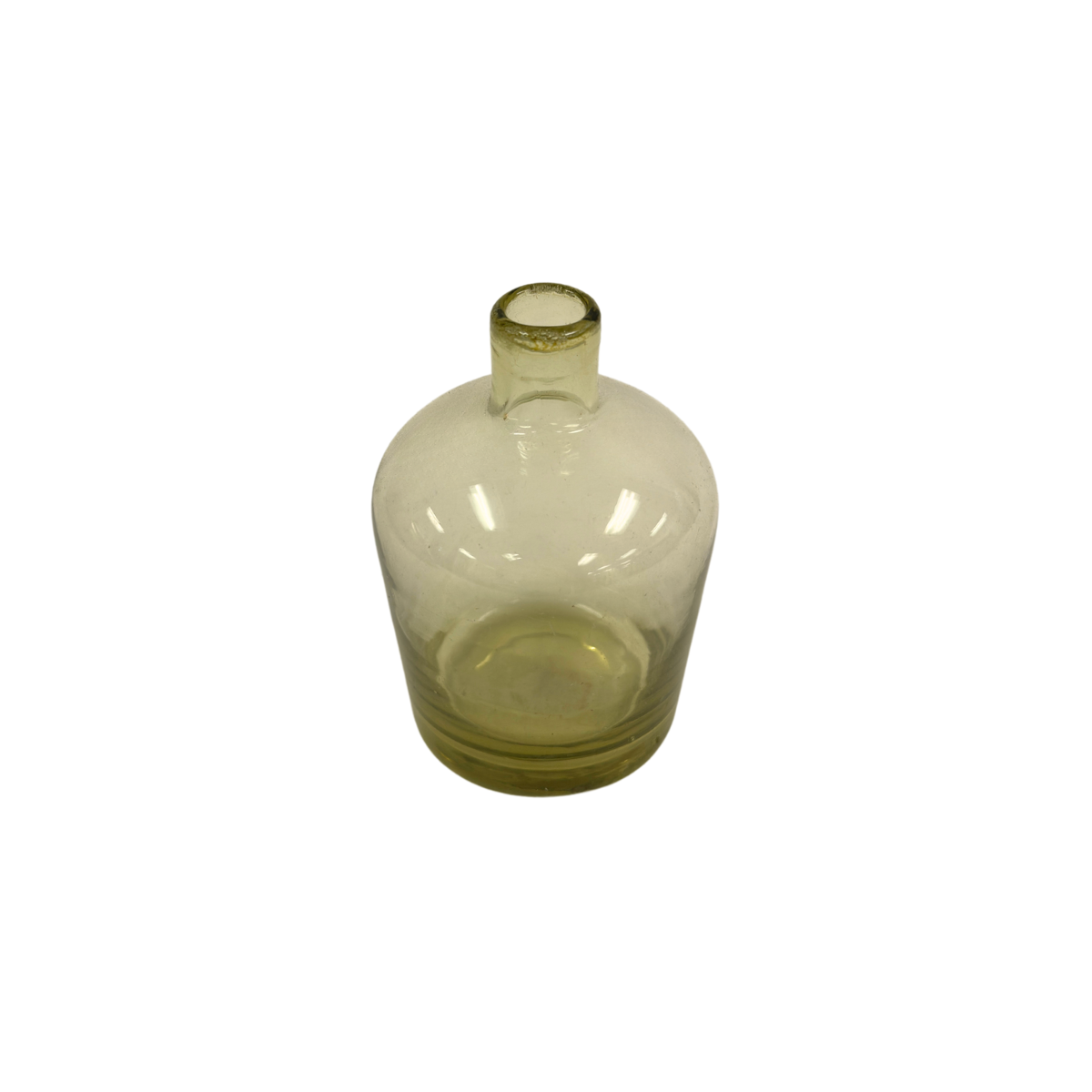 Mini Green Glass Vase