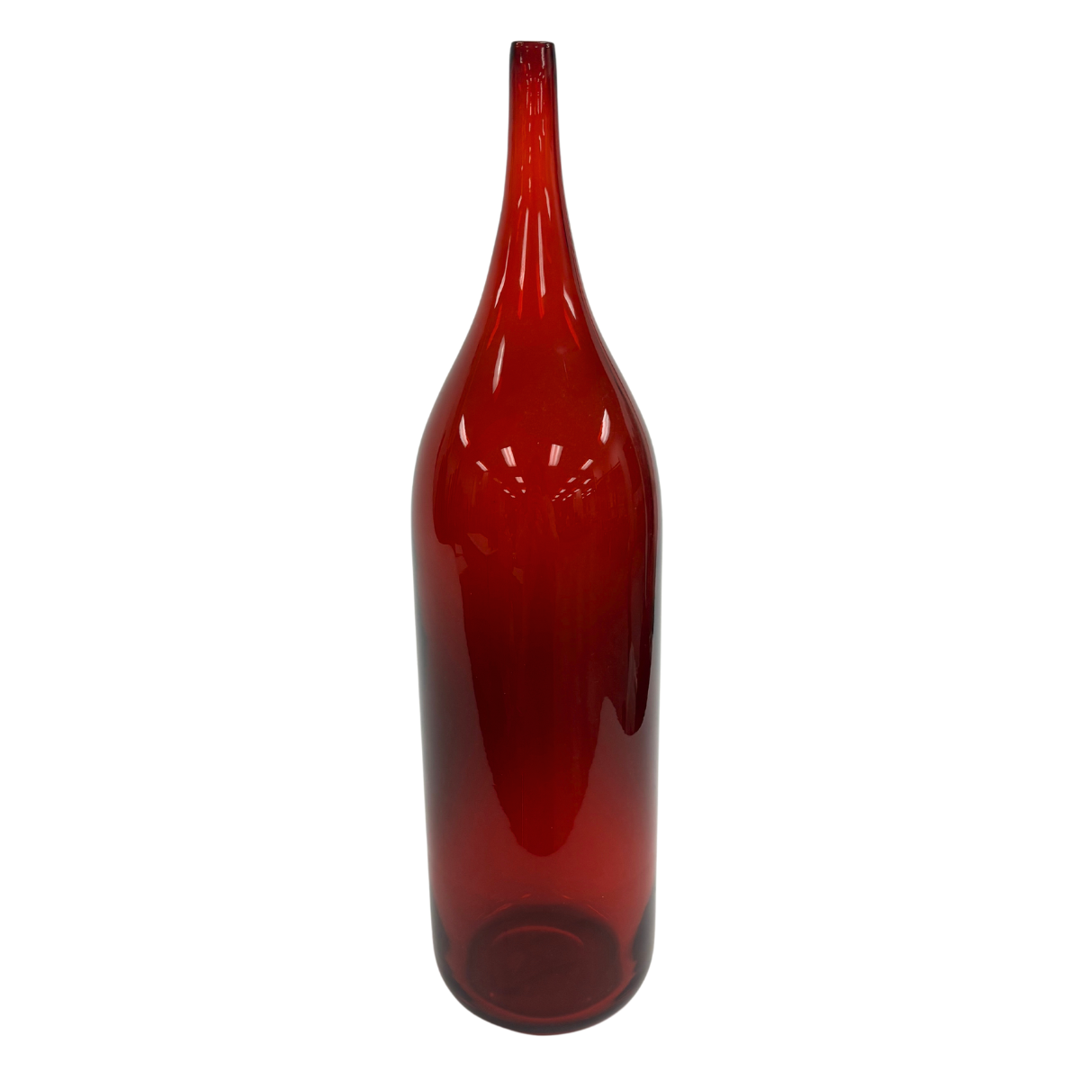 Red Bottle Vase
