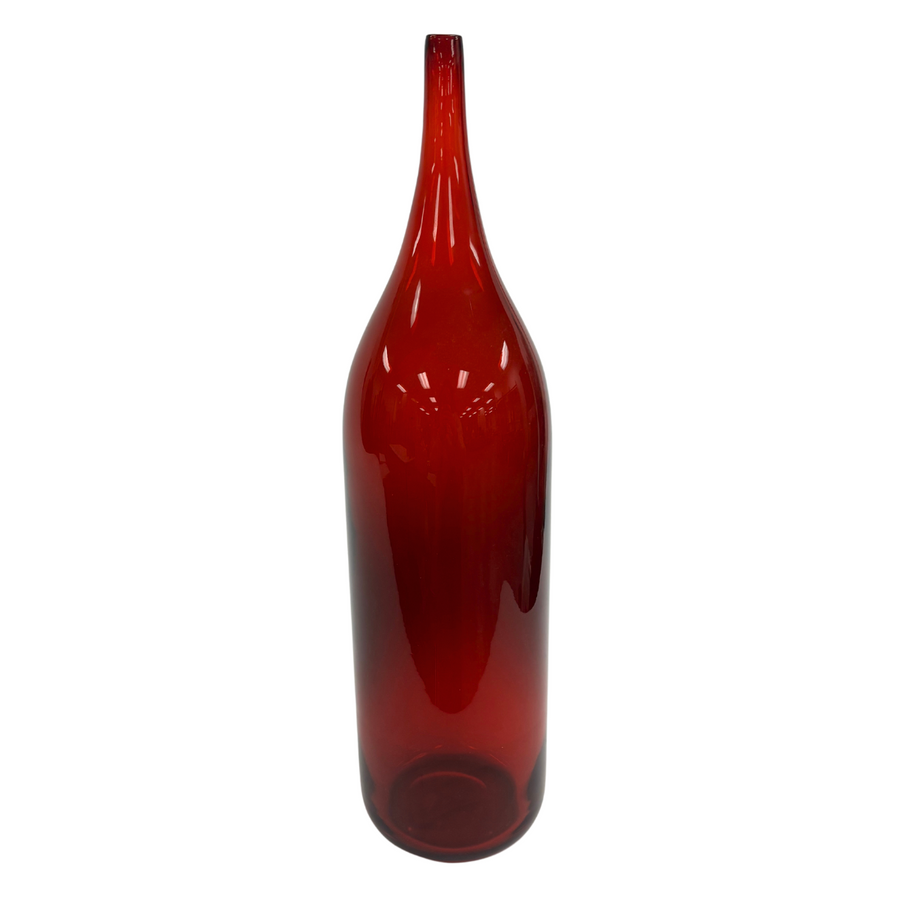 Red Bottle Vase