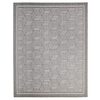 OUTDOOR Woodbine Grey Geometric Pattern Rug