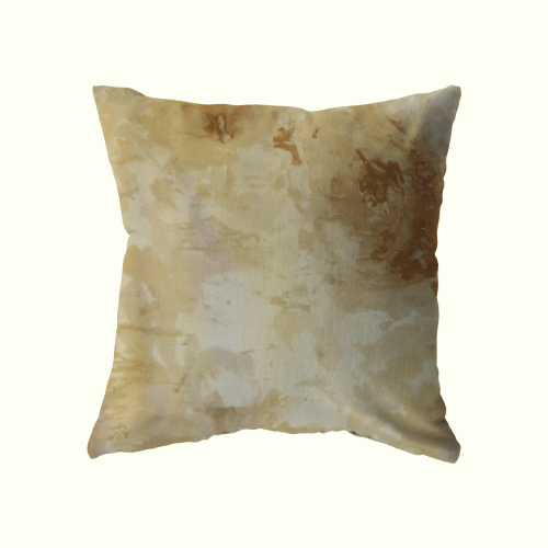 22x22 Yellow Velvet Watercolour