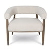 Cream Boucle Everest Accent Chair