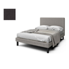 Complete Bed - Queen w/ Headboard Upholstered Joshua Charcoal, Leg 13"