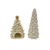 Christmas - Tree Candle Holder w/Glitter