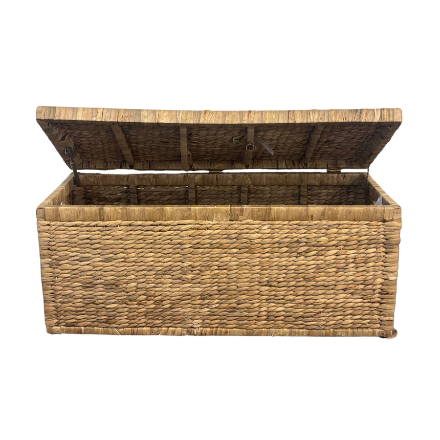 Wicker Weave Storage Chest