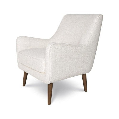 Cream Evan Accent Chair