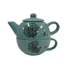 Nomi Personal Blue Tea Pot with Cup