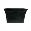 Dark Grey Rectangle Pot